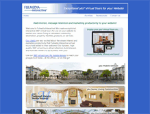 Tablet Screenshot of fulmediainteractive.com